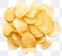 PNG  A potato chips fruit plant food. AI generated Image by rawpixel.