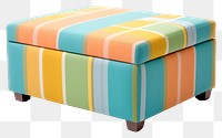 PNG  Kid storage ottoman furniture white background relaxation. AI generated Image by rawpixel.