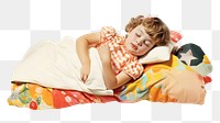 PNG Sleeping blanket cute fun. 