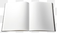 PNG Open empty book page publication simplicity. 