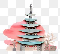 PNG Yasaka Pagoda pagoda architecture building. AI generated Image by rawpixel.