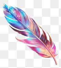 PNG Feather pattern purple nature. AI generated Image by rawpixel.