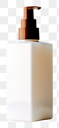 PNG  Amber Pump Bottle bottle white background container. AI generated Image by rawpixel.