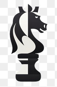 PNG Chess knight icon white background representation. AI generated Image by rawpixel.
