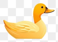 PNG Duck animal bird representation. AI generated Image by rawpixel.