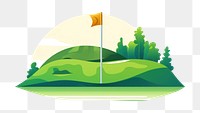 PNG Golf league outdoors sports nature. AI generated Image by rawpixel.
