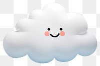 PNG Cloud outdoors smiling snowman. AI generated Image by rawpixel.