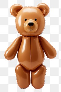 PNG Bear brown cute toy. AI generated Image by rawpixel.