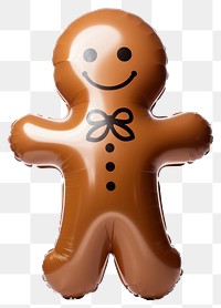 PNG Gingerbread man dessert snowman cookie. AI generated Image by rawpixel.