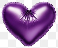 PNG Heart balloon purple shape. AI generated Image by rawpixel.