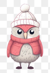 PNG Cartoon winter nature cute. AI generated Image by rawpixel.
