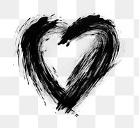 PNG Heart white line text. AI generated Image by rawpixel.