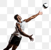 PNG  Volleyball volleyball throwing sports. AI generated Image by rawpixel.