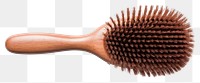 PNG  Hair Brush brush tool white background. AI generated Image by rawpixel.
