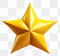PNG A star symbol yellow shape. AI generated Image by rawpixel.