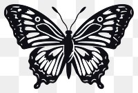 PNG Butterfly animal insect black. AI generated Image by rawpixel.