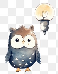 PNG  Owl animal creativity nature. AI generated Image by rawpixel.
