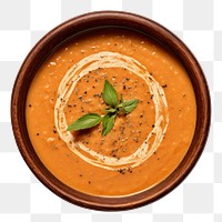 PNG  Minsetrone soup food bowl curry. AI generated Image by rawpixel.