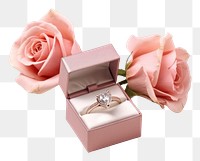 PNG Wedding ring box gemstone diamond. AI generated Image by rawpixel.