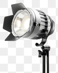 PNG  Studio light spotlight lighting lamp. AI generated Image by rawpixel.