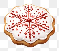 PNG Christmas cookie dessert icing. AI generated Image by rawpixel.