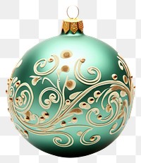 PNG Christmas ornament jewelry white background. AI generated Image by rawpixel.