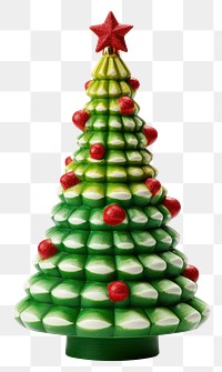PNG Christmas tree toy white background gingerbread. AI generated Image by rawpixel.