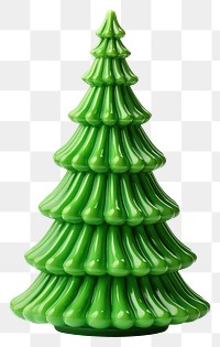 PNG Christmas tree green white background celebration. AI generated Image by rawpixel.