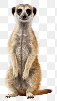 PNG Animal meerkat wildlife mammal. AI generated Image by rawpixel.