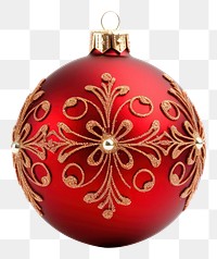 PNG Ornament christmas red white background. AI generated Image by rawpixel.