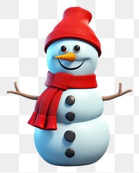 PNG Snowman christmas cartoon winter. 