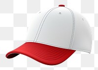 PNG Baseball cap white background headwear. AI generated Image by rawpixel.