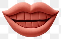 PNG Cartoon mouth cute lipstick accessories perfection. AI generated Image by rawpixel.