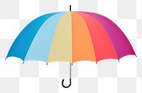 PNG Raining umbrella white background protection. AI generated Image by rawpixel.