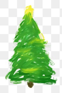 PNG Christmas tree plant green fir. AI generated Image by rawpixel.