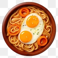 PNG Ramen food dish meal. AI generated Image by rawpixel.