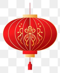 PNG Chinese lantern red chinese new year  