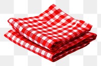 PNG Red napkin red white background tablecloth. 