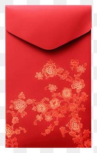 PNG Red paper envelope white background chinese new year celebration. AI generated Image by rawpixel.