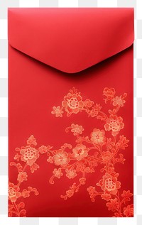 PNG Red paper envelope white background chinese new year celebration. 