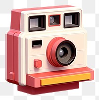 PNG Polaroid camera white background electronics technology. AI generated Image by rawpixel.