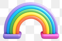 PNG Rainbow toy transparent background refraction. AI generated Image by rawpixel.