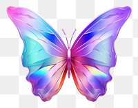 PNG Butterfly icon animal purple petal.