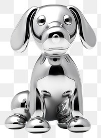 PNG  Ballon dog figurine mammal animal. AI generated Image by rawpixel.