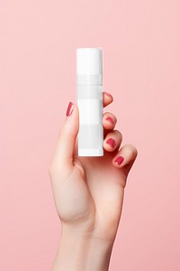 Liquid blush packaging png mockup, makeup product, transparent design