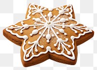 PNG Christmas cookie gingerbread christmas dessert. AI generated Image by rawpixel.