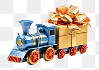 PNG Train toy vehicle ribbon. AI generated Image by rawpixel.