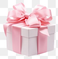 PNG Gift ribbon pink white background. AI generated Image by rawpixel.
