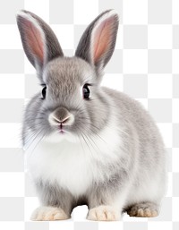 PNG  Mammal animal rodent rabbit. AI generated Image by rawpixel.