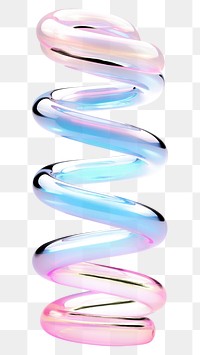 PNG Coil spring shape spiral coil accessories. AI generated Image by rawpixel.